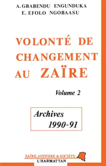 Volonte de changement au zaire - vol02 - tome 2