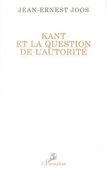 Kant et la question de l'autorite