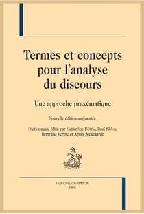 Termes et concepts pour l'analyse du discours - une approche praxématique