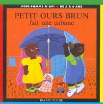 Petit ours brun fait une cabane