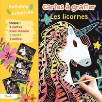 Cartes à gratter - les licornes