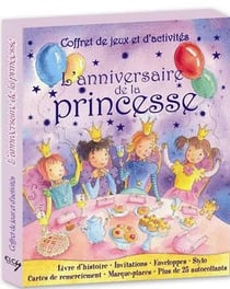 Coffret de jeux et d'activités - l'anniversaire de la princesse