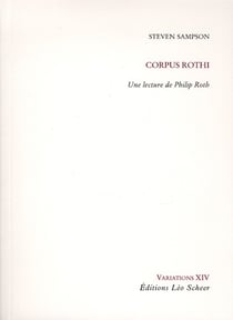Corpus rothi - une lecture de Philip Roth