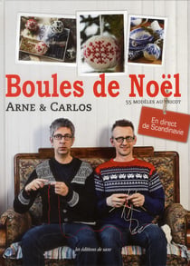 Les boules de noël - 55 modèles au tricot - en direct de scandinavie