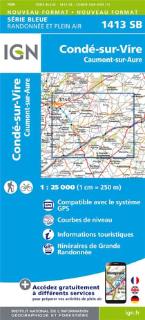 1413Sb Conde-Sur-Vire.Caumont-Sur-Eure