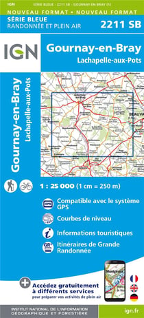 2211Sb Gournay-En-Bray/Lachapelle-Aux-Pots