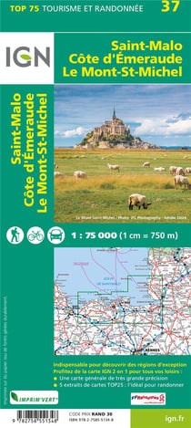 Top75037 Saint-Malo/Côte D'Emeraude/Mont-Saint-Mic