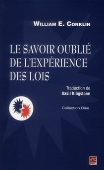 Le savoir oublié de l'expérience des lois