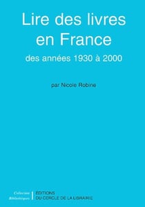 Lire des livres en france des années trente à 2000