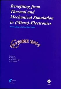 Benefiting from thermal and mechanical simulation in (micro)-electronics