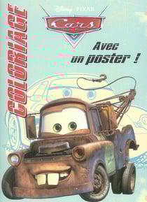 Cars - coloriage - avec un poster !