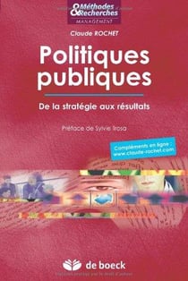Politiques publiques - de la stratégie aux résultats