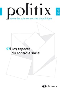 Politix n.97 : les espaces du contrôle social