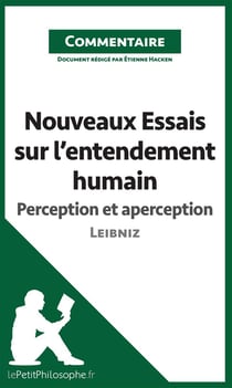 Nouveaux essais sur l'entendement humain de Leibniz : perception et aperception
