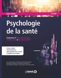 Psychologie de la santé (3e édition)