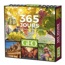 365 jours : Vins et vignobles du monde - Calendriers Geo