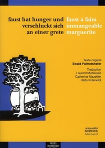 Faust hat hunger und verschluckt sich an einer grete / faust à faim