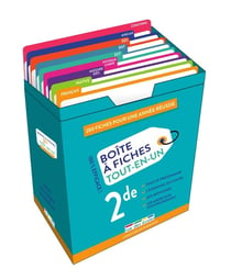 Boîte à fiches : Tout-en-un : 2de - 200 fiches pour une année réussie