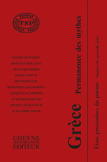 Revue Etats provisoires du poème n.16 : Grèce, permanence des mythes