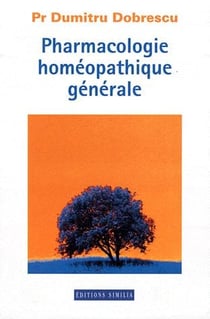 Pharmacologie homeopathique generale