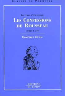 Les confessions de jean-jacques rousseau