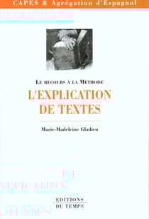 L'explication de texte
