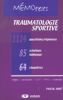 Traumatologie sportive memo tests
