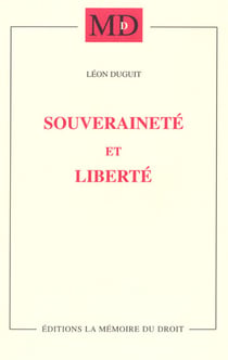 Souveraineté et liberté - leçons faites l'université Columbia (New-York) en 1920-1921 t.4