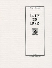 La fin des livres