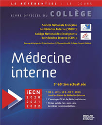 College national de medecine interne 3e ed