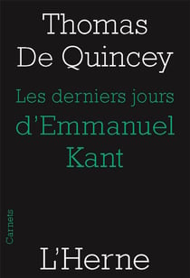Les derniers jours d'Emmanuel Kant