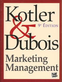 Marketing management - 9e edition