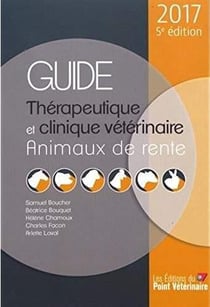 Guide therapeutique et clinique veterinaire animaux de rente 5e ed