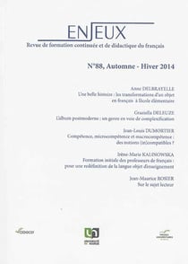 Enjeux numero 88 - automne-hiver 2014