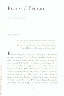 Proust à l'écran