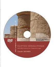 Égyptien hiéroglyphique - méthode interactive d'apprentissage - coffret 3 avec DVD et cahier d'exercices