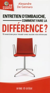 Entretien d'embauche - comment faire la différence ?