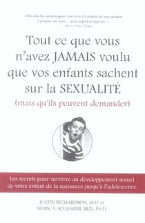 Tout ce que vous n'avez jamais voulu que vos enfants sachent sur la sexualité (mais qu'ils peuvent demander)