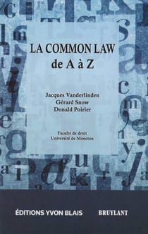 La common law de a a z