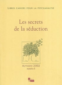 Libres cahiers pour la psychanalyse n 6