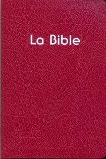 Bible semeur 2000, couverture semi souple, simili rouge