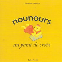 Nounours au point de croix