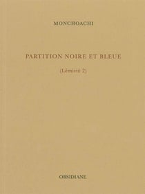 Partition noire et bleue