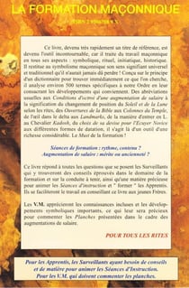 La formation maçonnique (2e édition)