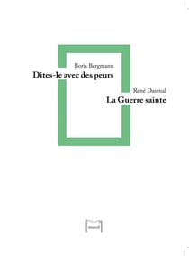 Dites-le avec des peurs - la guerre sainte
