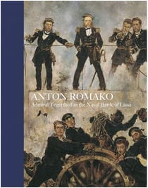 Anton romako admiral tegetthoff in the naval battle of lissa