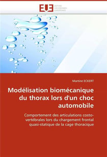 Modelisation biomecanique du thorax lors d'un choc automobile