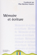 Mémoires et écritures