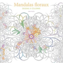 Mandalas floraux - Dessins à colorier