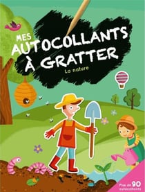 Mes autocollants à grater - la nature